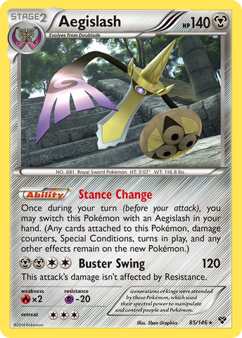 Pokemon | Aegislash (85/146) [XY: Base Set] | The Nerd Merchant