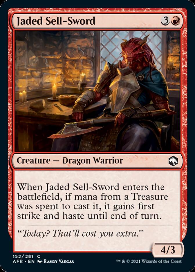 Magic | Jaded Sell-Sword [Dungeons & Dragons: Adventures in the Forgotten Realms] | The Nerd Merchant