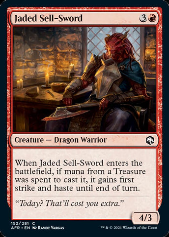 Magic | Jaded Sell-Sword [Dungeons & Dragons: Adventures in the Forgotten Realms] | The Nerd Merchant