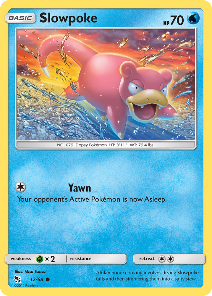 Pokemon | Slowpoke (12/68) [Sun & Moon: Hidden Fates] | The Nerd Merchant