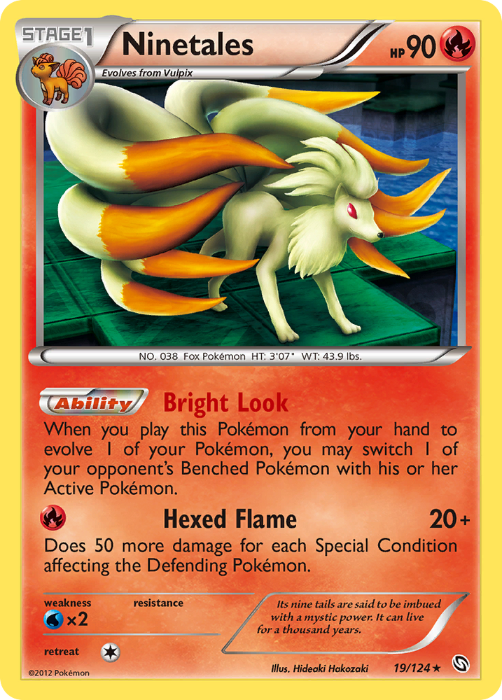 Pokemon | Ninetales (19/124) [Black & White: Dragons Exalted] | The Nerd Merchant