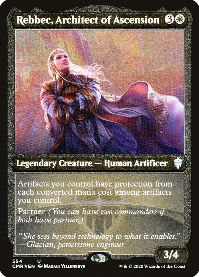 Magic | Rebbec, Architect of Ascension (Etched) [Commander Legends] | The Nerd Merchant
