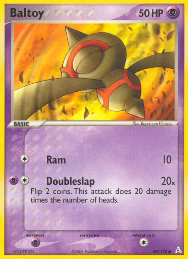 Pokemon | Baltoy (59/110) [EX: Holon Phantoms] | The Nerd Merchant