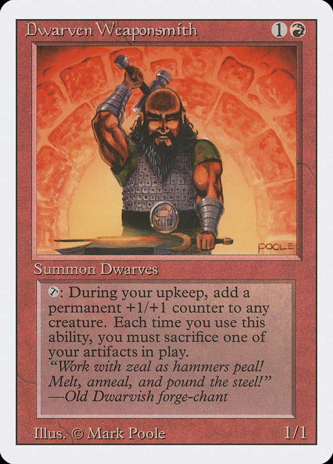 Magic | Dwarven Weaponsmith [Revised Edition] | The Nerd Merchant