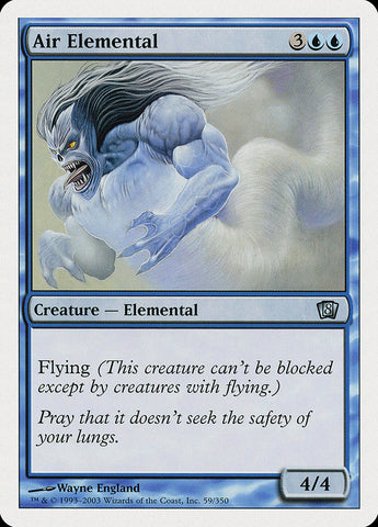 Magic | Air Elemental [Eighth Edition] | The Nerd Merchant