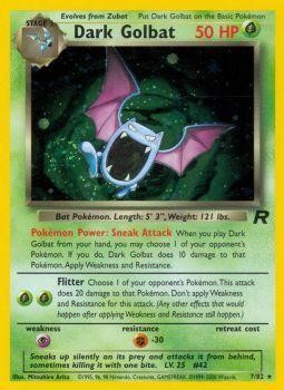Pokemon | Dark Golbat (7/82) [Team Rocket Unlimited] | The Nerd Merchant
