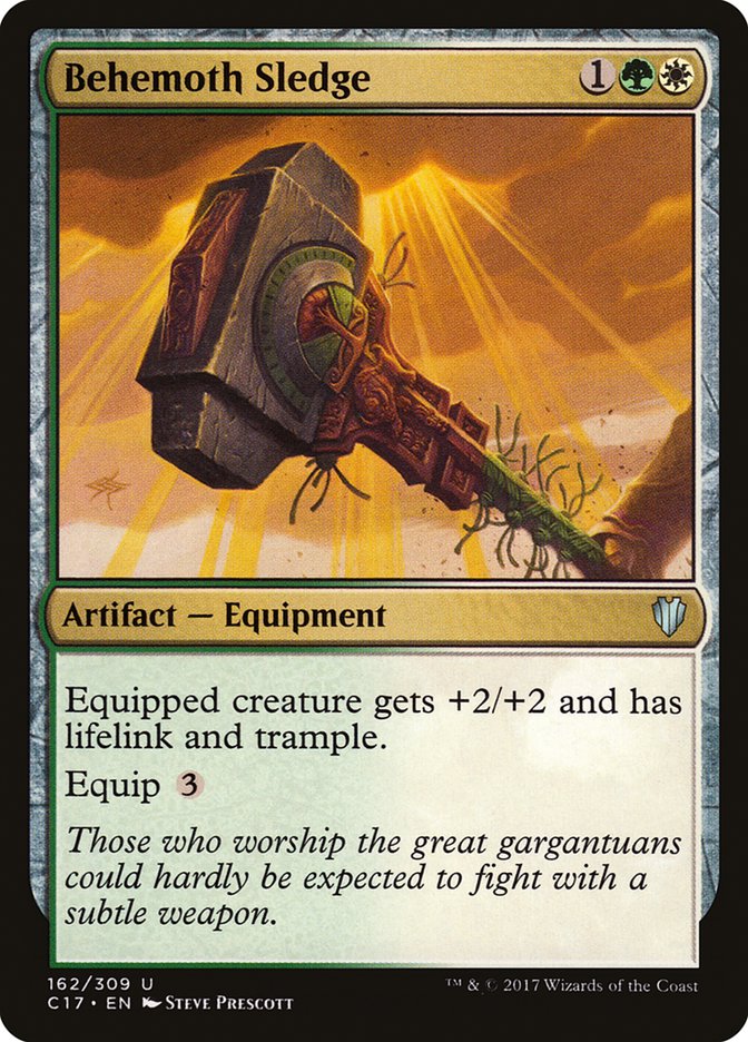 Magic | Behemoth Sledge [Commander 2017] | The Nerd Merchant