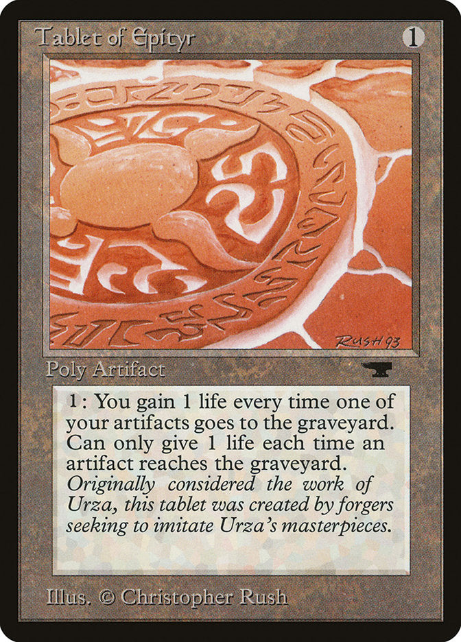 Magic | Tablet of Epityr [Antiquities] | The Nerd Merchant