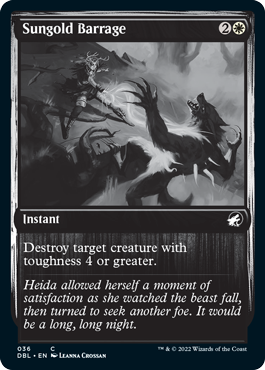 Magic | Sungold Barrage [Innistrad: Double Feature] | The Nerd Merchant