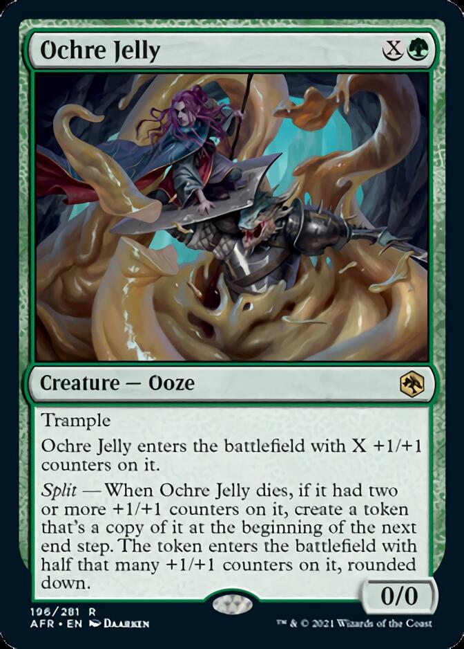 Magic | Ochre Jelly [Dungeons & Dragons: Adventures in the Forgotten Realms] | The Nerd Merchant