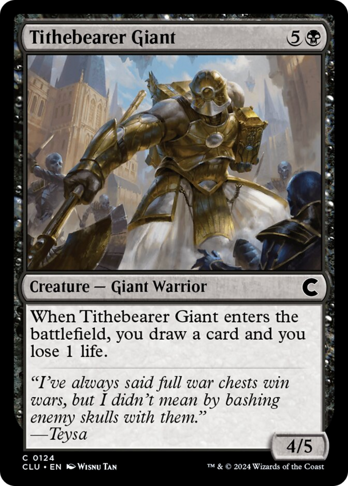 Magic | Tithebearer Giant [Ravnica: Clue Edition] | The Nerd Merchant