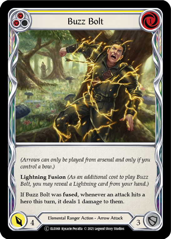 Flesh and Blood TCG | Buzz Bolt (Yellow) [U-ELE048] (Tales of Aria Unlimited)  Unlimited Normal | The Nerd Merchant