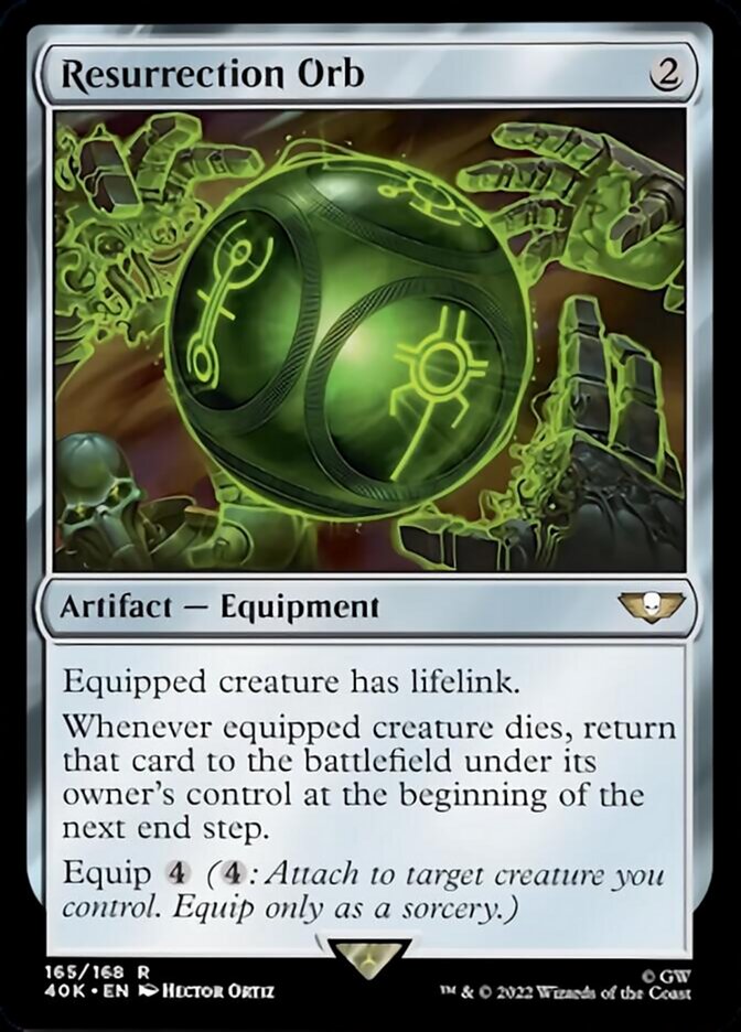 Magic | Resurrection Orb [Warhammer 40,000] | The Nerd Merchant