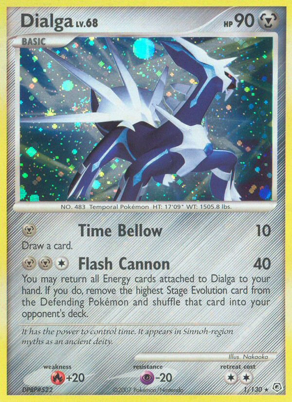 Pokemon | Dialga (1/130) [Diamond & Pearl: Base Set] | The Nerd Merchant