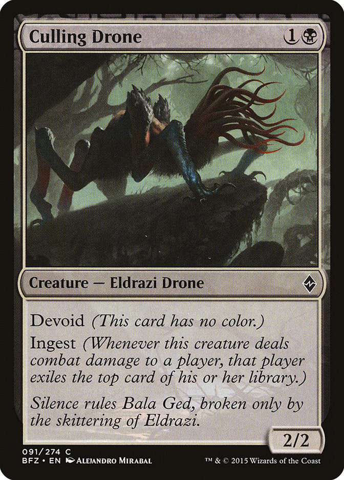 Magic | Culling Drone [Battle for Zendikar] | The Nerd Merchant
