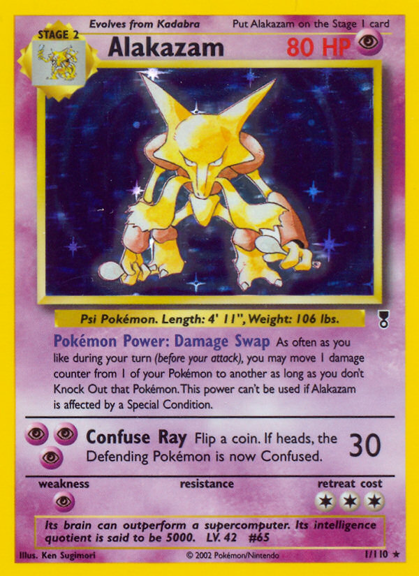 Pokemon | Alakazam (1/110) [Legendary Collection] | The Nerd Merchant