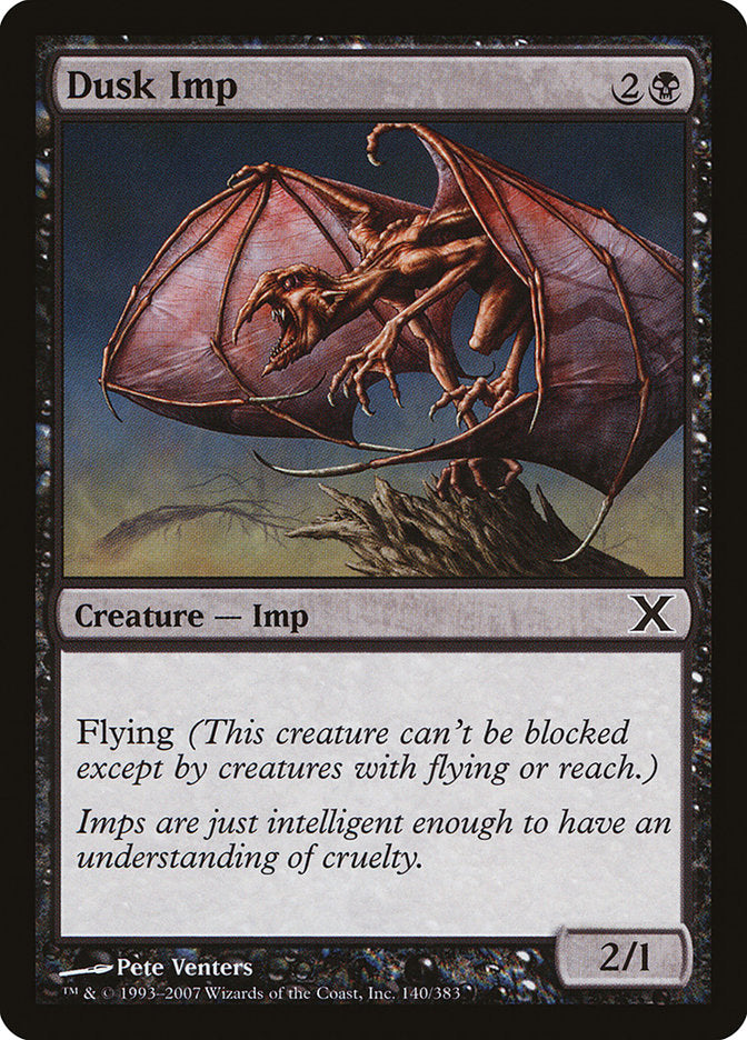 Magic | Dusk Imp [Tenth Edition] | The Nerd Merchant