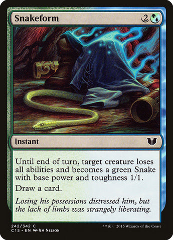 Magic | Snakeform [Commander 2015] | The Nerd Merchant