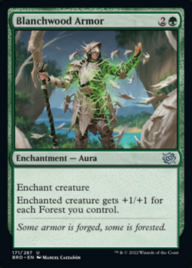 Magic | Blanchwood Armor [The Brothers' War] | The Nerd Merchant