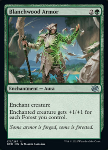 Magic | Blanchwood Armor [The Brothers' War] | The Nerd Merchant