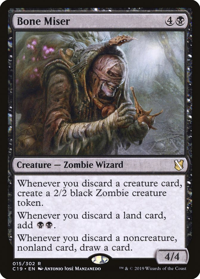 Magic | Bone Miser [Commander 2019] | The Nerd Merchant