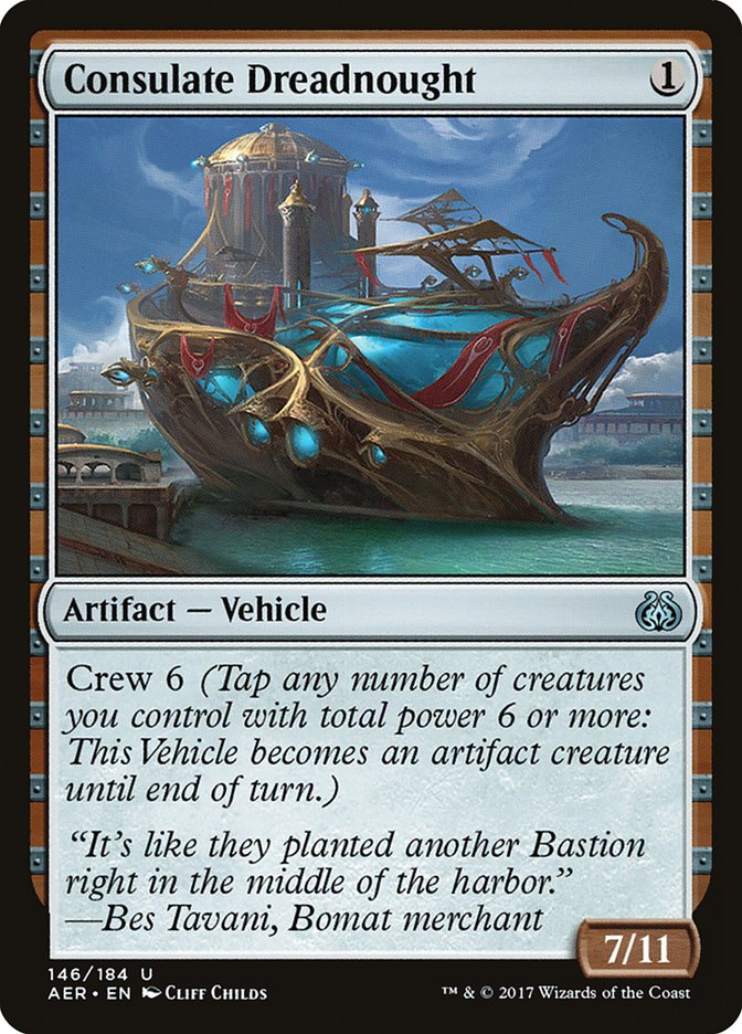 Magic | Consulate Dreadnought [Aether Revolt] | The Nerd Merchant