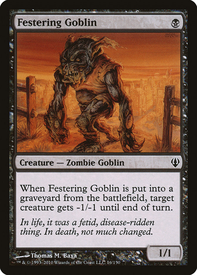 Magic | Festering Goblin [Archenemy] | The Nerd Merchant