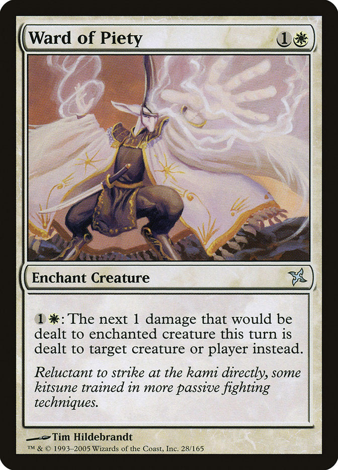 Magic | Ward of Piety [Betrayers of Kamigawa] | The Nerd Merchant