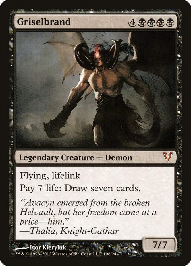 Magic | Griselbrand [Avacyn Restored] | The Nerd Merchant