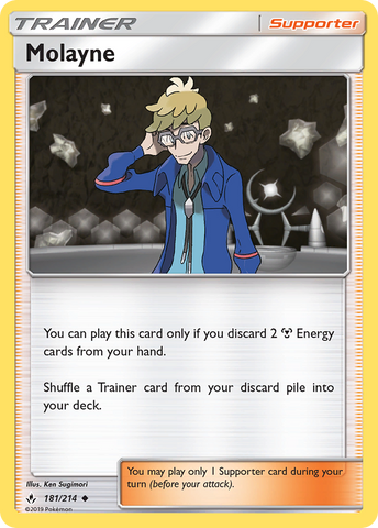 Pokemon | Molayne (181/214) [Sun & Moon: Unbroken Bonds] | The Nerd Merchant