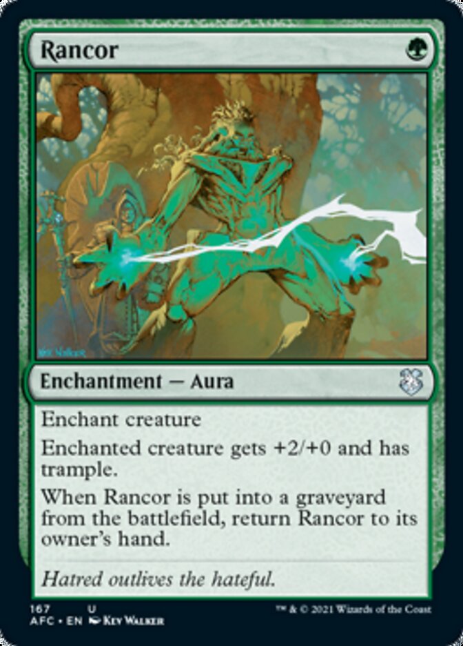 Magic | Rancor [Dungeons & Dragons: Adventures in the Forgotten Realms Commander] | The Nerd Merchant