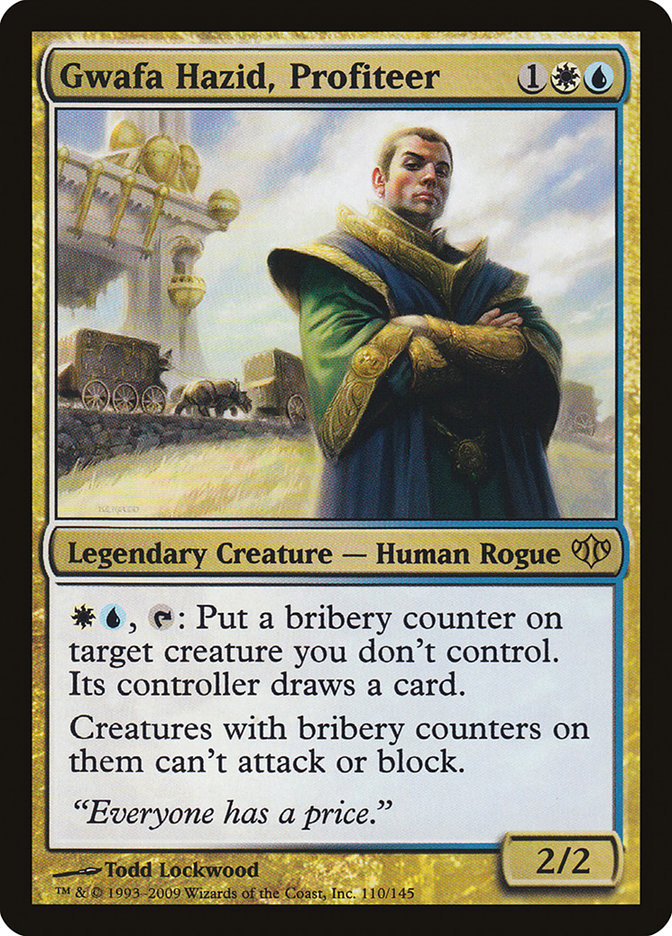 Magic | Gwafa Hazid, Profiteer [Conflux] | The Nerd Merchant