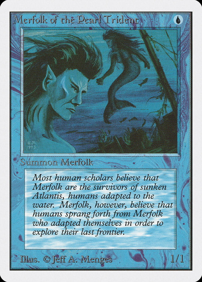 Magic | Merfolk of the Pearl Trident [Unlimited Edition] | The Nerd Merchant