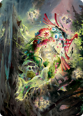 Magic | Go-Shintai of Life's Origin Art Card [Kamigawa: Neon Dynasty Art Series] | The Nerd Merchant