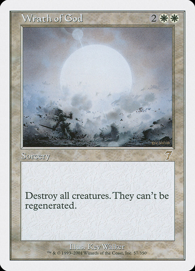 Magic | Wrath of God [Seventh Edition] | The Nerd Merchant