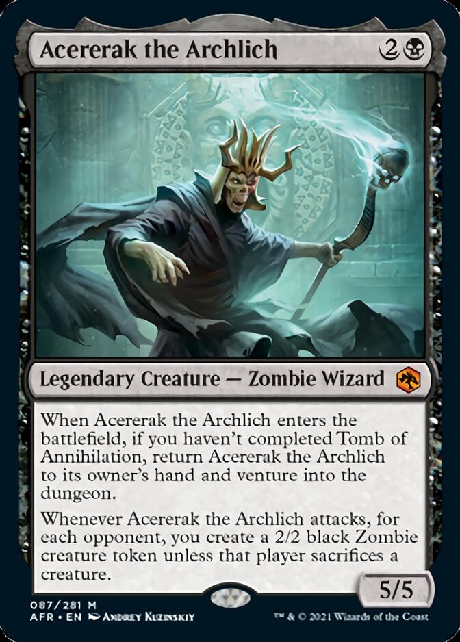Magic | Acererak the Archlich [Dungeons & Dragons: Adventures in the Forgotten Realms] | The Nerd Merchant