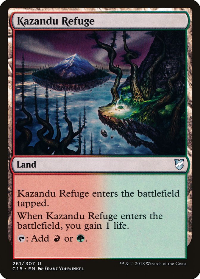 Magic | Kazandu Refuge [Commander 2018] | The Nerd Merchant