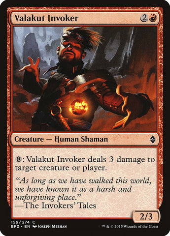 Magic | Valakut Invoker [Battle for Zendikar] | The Nerd Merchant