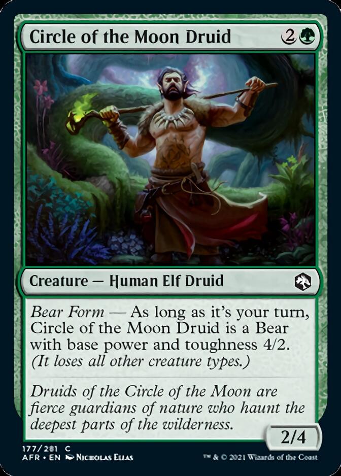 Magic | Circle of the Moon Druid [Dungeons & Dragons: Adventures in the Forgotten Realms] | The Nerd Merchant