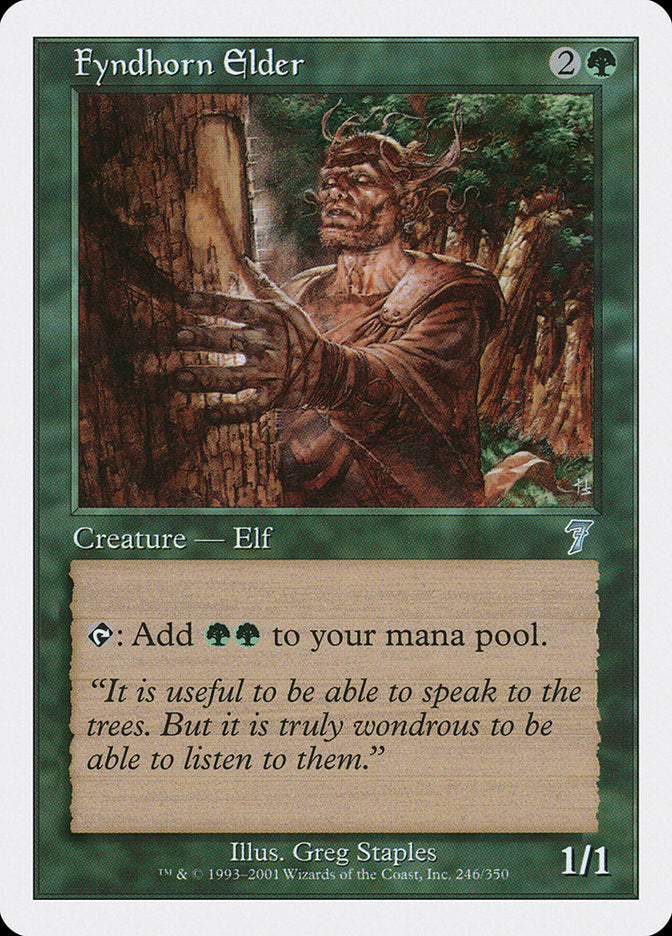 Magic | Fyndhorn Elder [Seventh Edition] | The Nerd Merchant