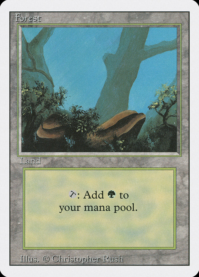 Magic | Forest (Two Stones) [Revised Edition] | The Nerd Merchant