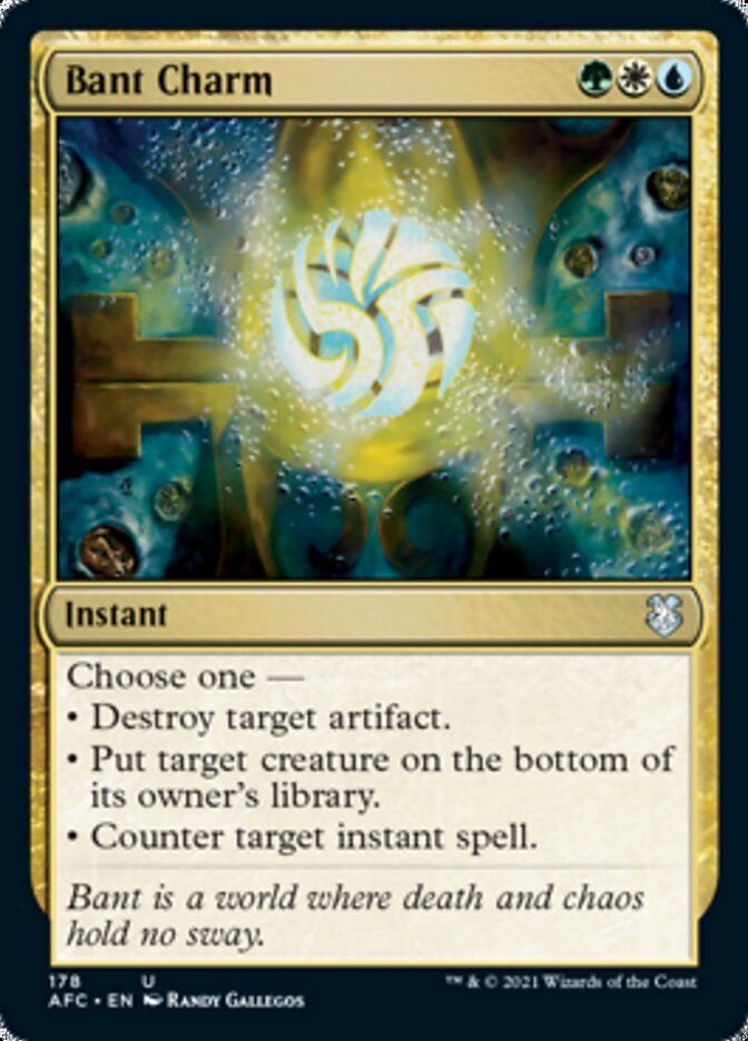 Magic | Bant Charm [Dungeons & Dragons: Adventures in the Forgotten Realms Commander] | The Nerd Merchant