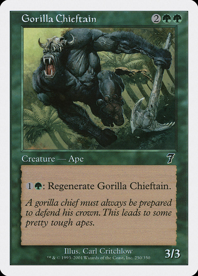 Magic | Gorilla Chieftain [Seventh Edition] | The Nerd Merchant