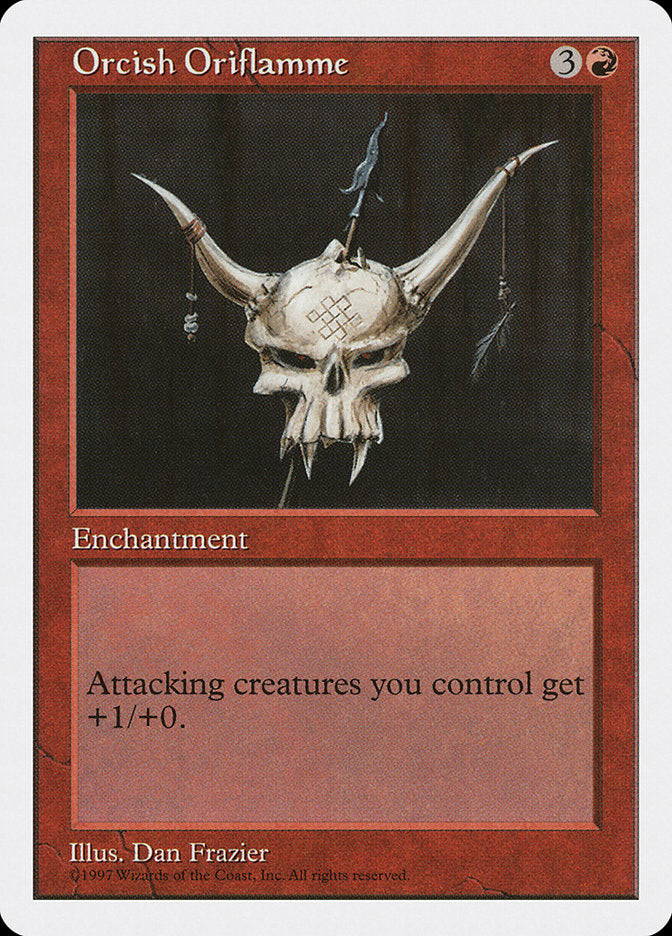 Magic | Orcish Oriflamme [Fifth Edition] | The Nerd Merchant