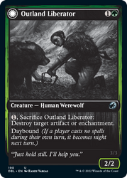 Magic | Outland Liberator // Frenzied Trapbreaker [Innistrad: Double Feature] | The Nerd Merchant