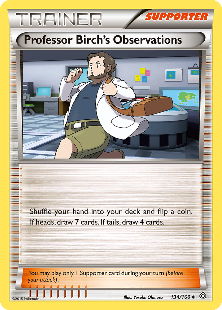 Pokemon | Professor Birch's Observations (134/160) [XY: Primal Clash] | The Nerd Merchant