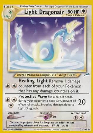 Pokemon | Light Dragonair (22/105) [Neo Destiny Unlimited] | The Nerd Merchant