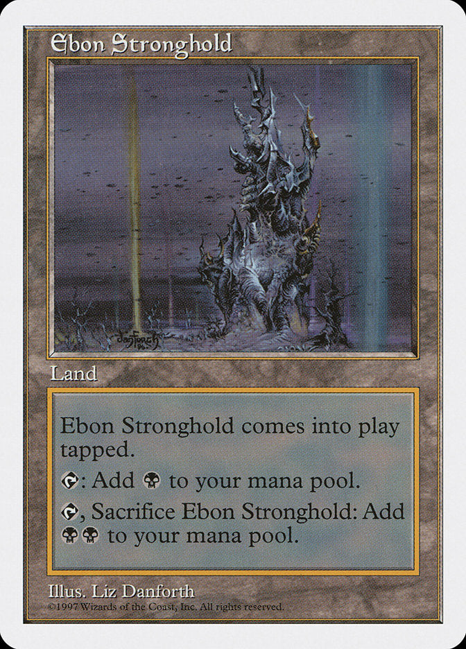 Magic | Ebon Stronghold [Fifth Edition] | The Nerd Merchant