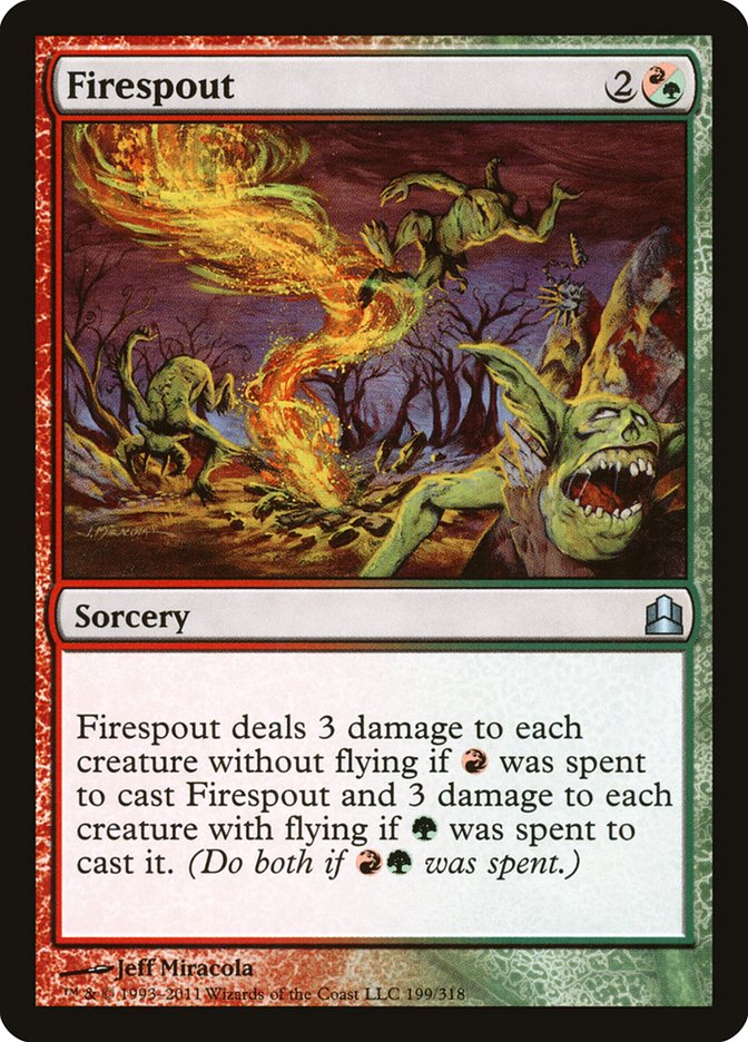 Magic | Firespout [Commander 2011] | The Nerd Merchant