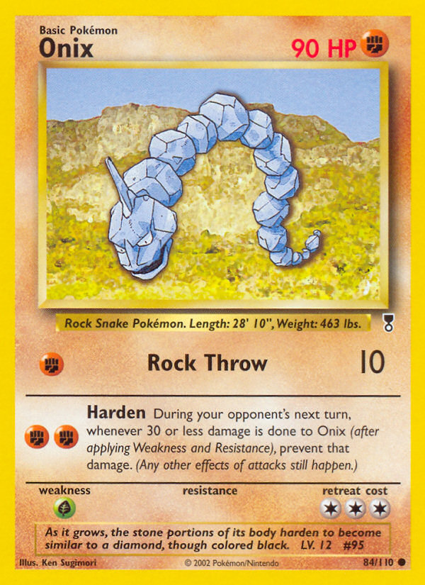 Pokemon | Onix (84/110) [Legendary Collection] | The Nerd Merchant